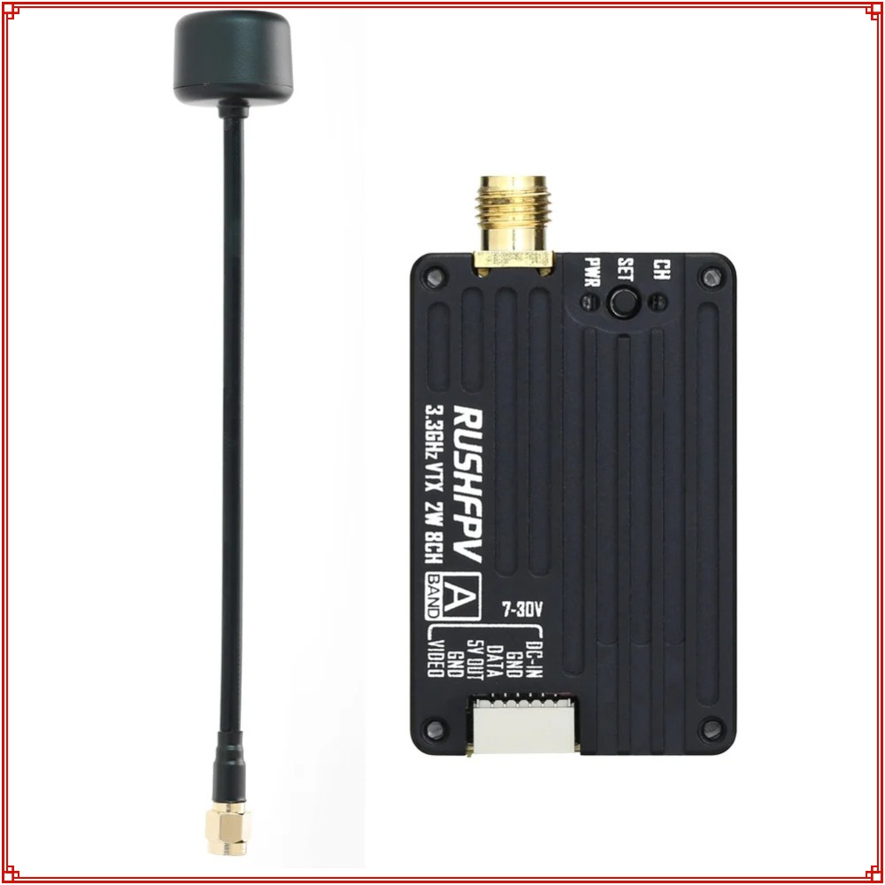 Drone Rc Receiver And Transmitter - 2026 New RUSHFPV 3.3G 2W VTX