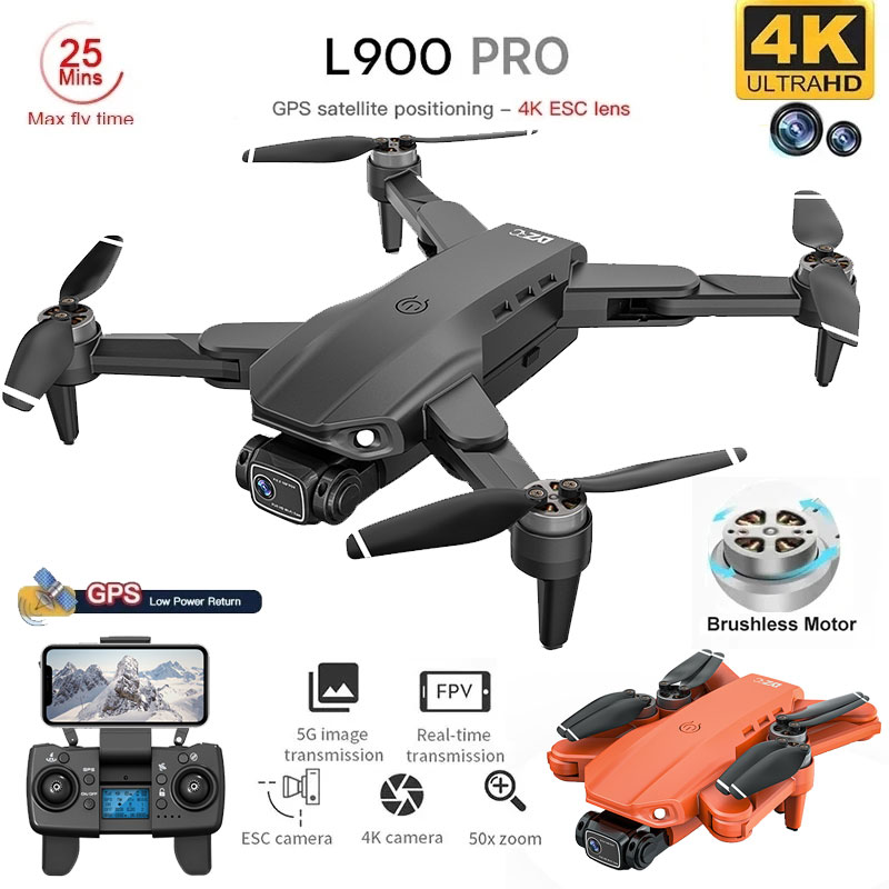 Drone Gps Rc Tt36 - L900 Pro GPS Drone 4K Professional