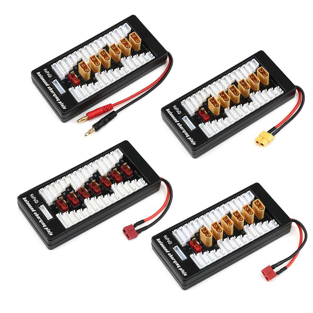 Lipo Parallel Charging Board - 2S-6S XT60 Parallel Charging Board 6