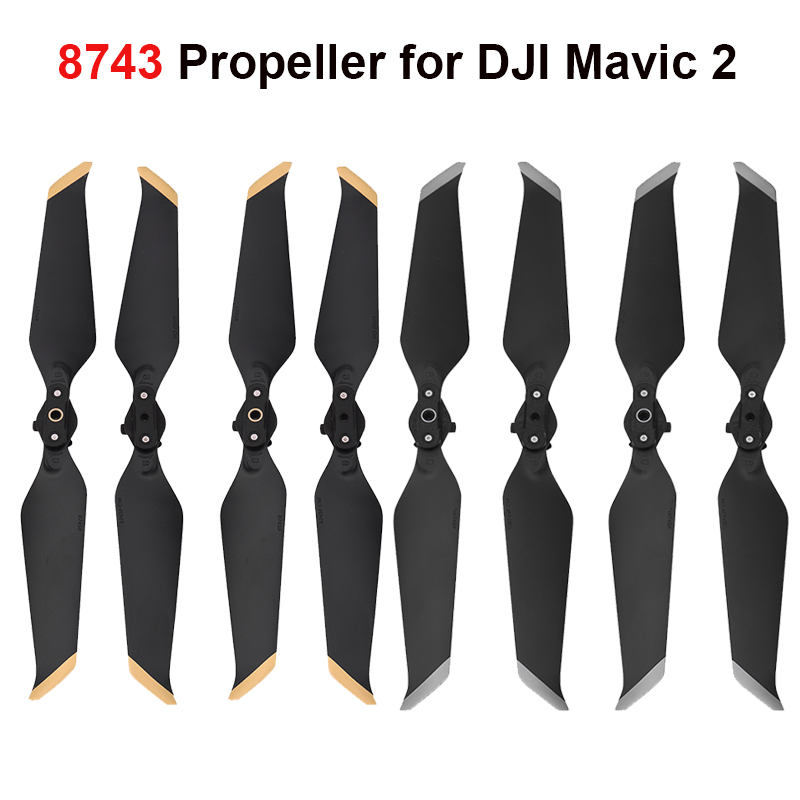 Drone Dji Rc 2 - 8pc Quick-Release 8743 Folding Propeller for