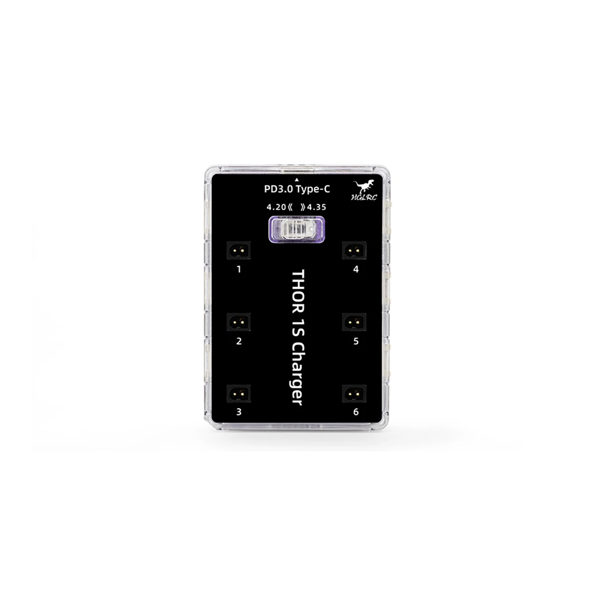 Lipo Parallel Charging Board - HGLRC Thor 1S Charger V2 6-way