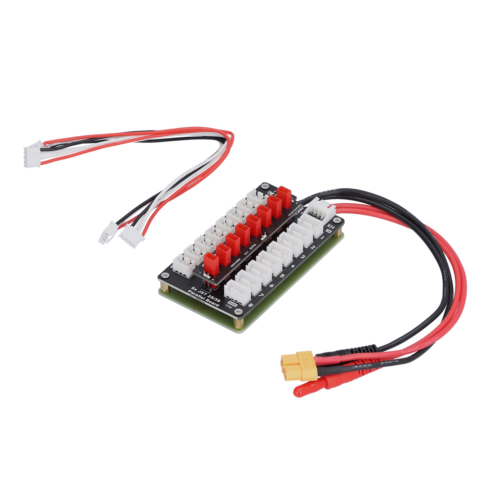 Lipo Parallel Charging Board - LiPo Charging Board JST Plug XH