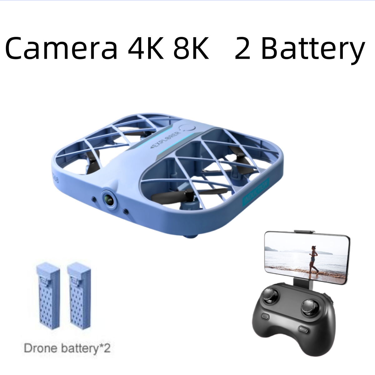 Lyzrc Drone - JJRC H107 FPV RC Drone with