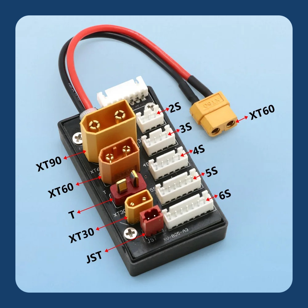 2-6S Lipo Battery Parallel Cha - Lipo Parallel Charging Board recension och pris
