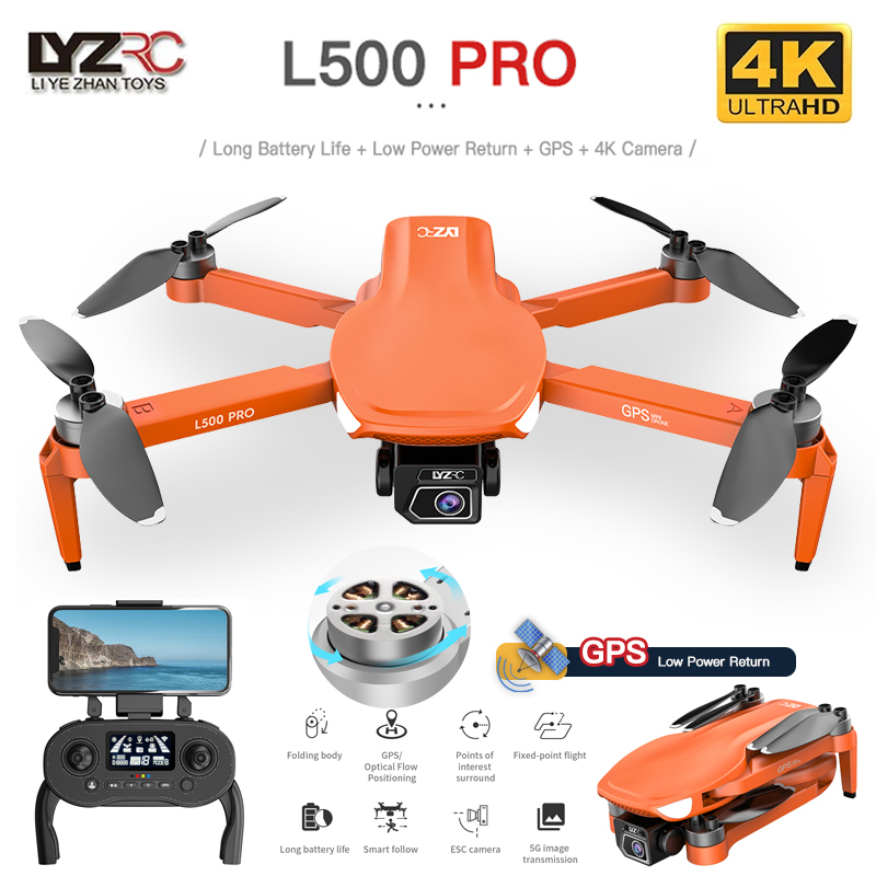 L500 PRO GPS Drone 4K Profesio - Drone Gps Rc Tt36 recension och pris