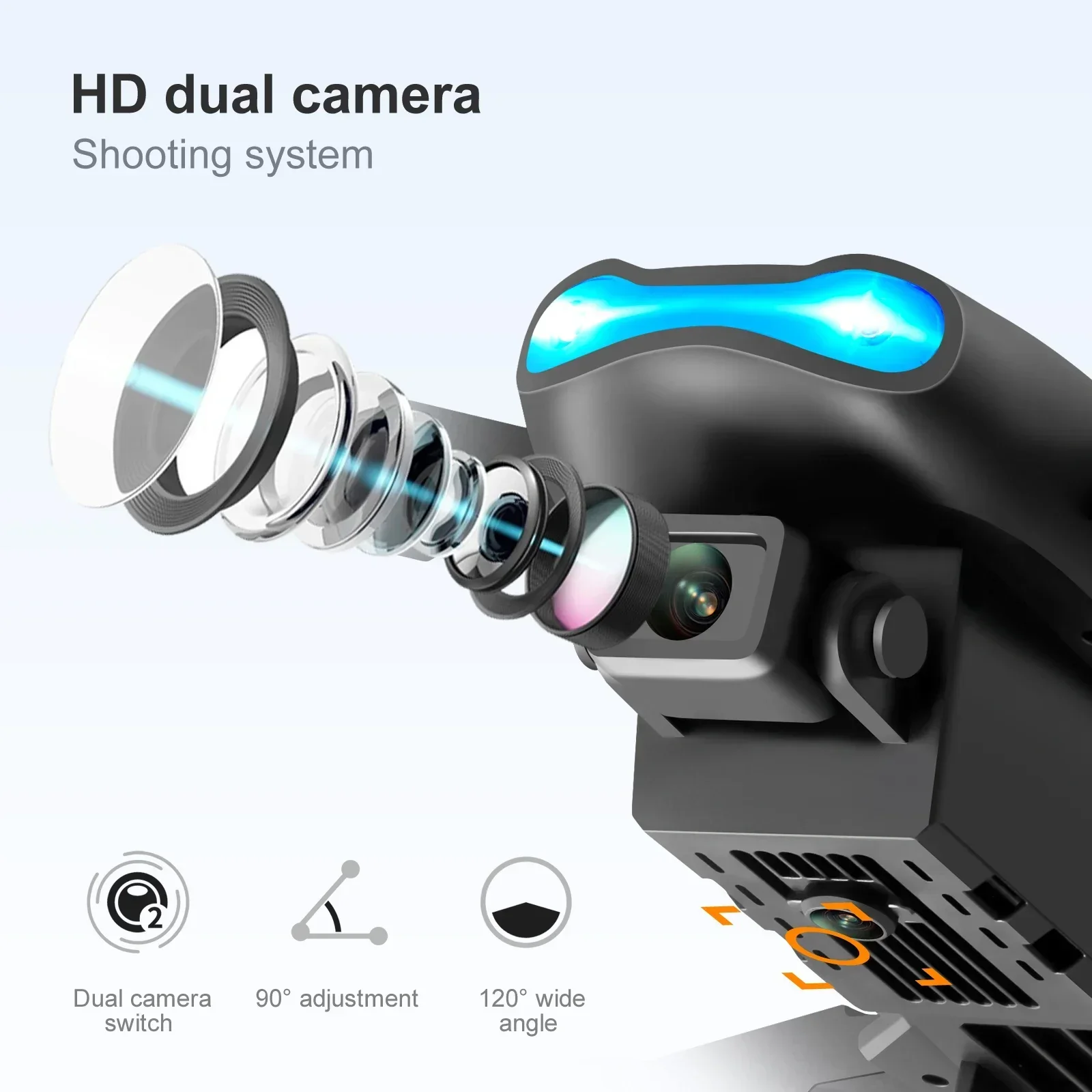 E99 K3 Pro 4K Drone Foldable D - Drone Rc E99 K3 recension och pris