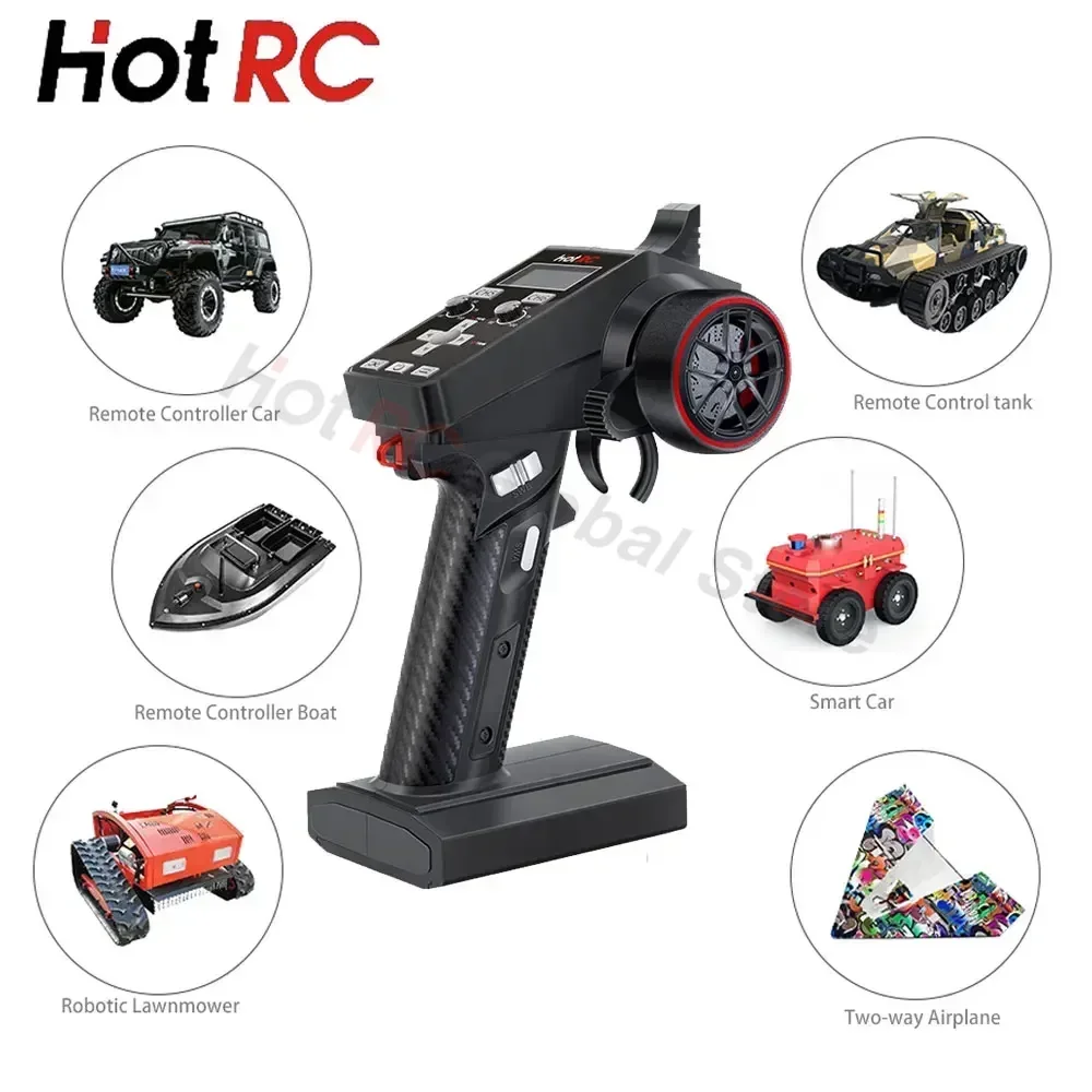 HotRC CT-6A 2.4G 6CH 6 Channel - Drone Rc Receiver And Transmitter recension och pris
