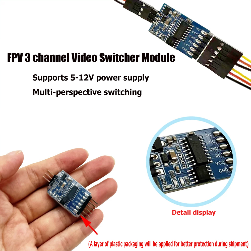 5.8G 3 Channel Video Switcher  - Drone Rc Remote Control recension och pris