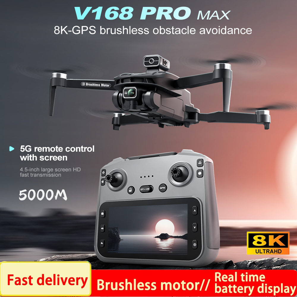 2025 V168 Pro MAX GPS Drone 8K - Drone Gps Rc Tt36 recension och pris