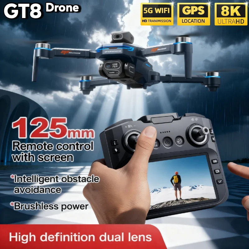 HOT For LSRC GT8 Drone 4K Prof - Drone Gps Rc Tt36 recension och pris