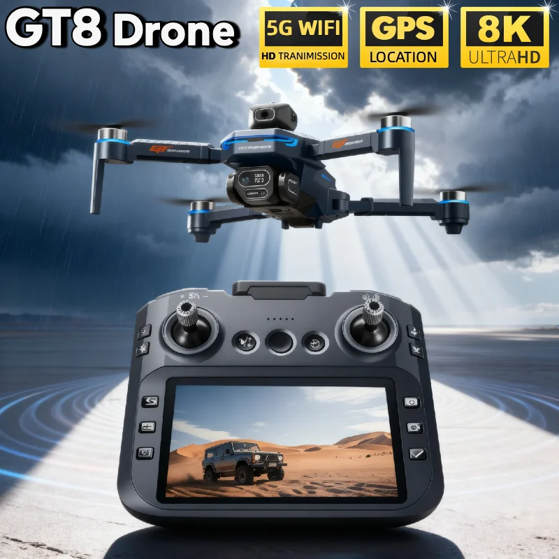 HOT For LSRC GT8 Drone 4K Prof - Drone Gps Rc Tt36 recension och pris