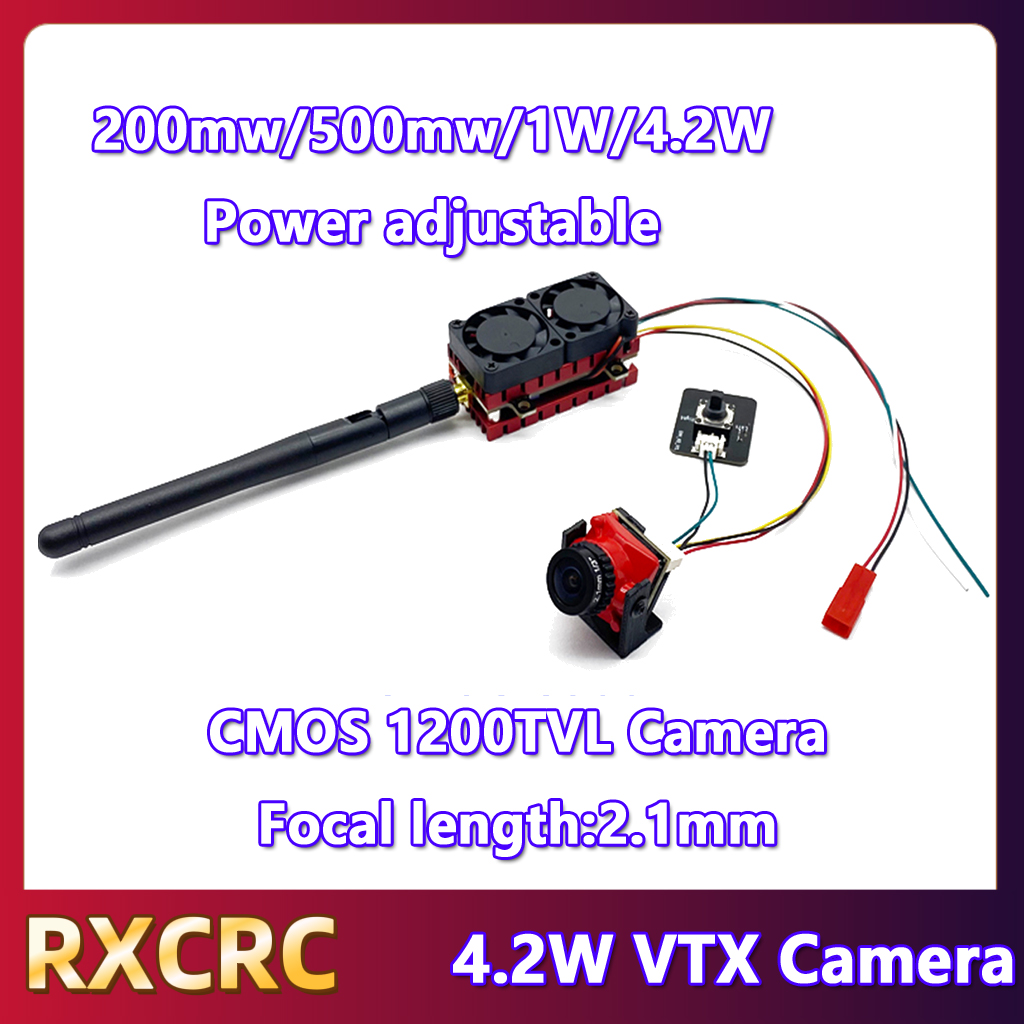 RXCRC 5.8G 48CH 4.2W High Powe - Drone Rc Receiver And Transmitter recension och pris