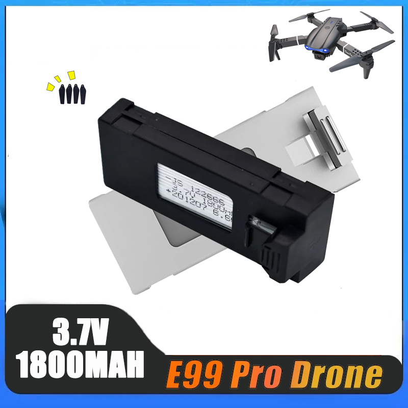 1-10pcs E99 Pro Drone Battery  - Drone Rc E99 K3 recension och pris