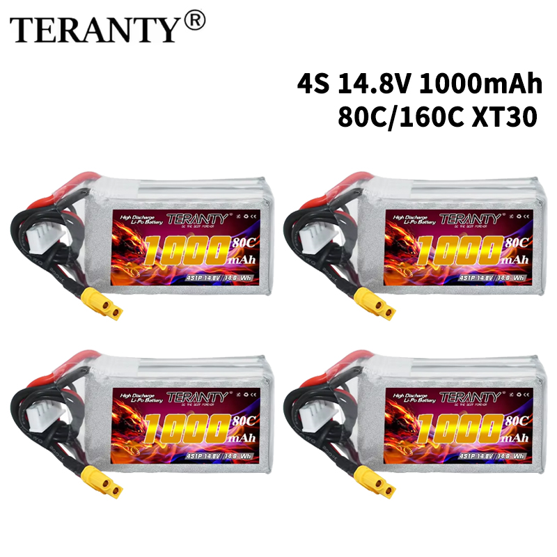 TERANTY 4S 1000mAh 14.8V 80C/1 - Drone Rc Link recension och pris
