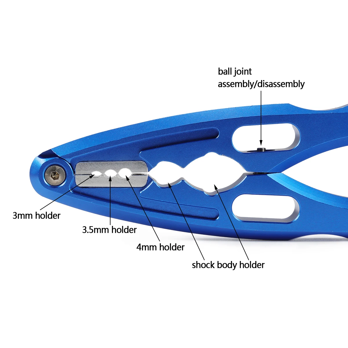 Aluminum CNC Pliers Pivot Ball - Drone Rc Link recension och pris