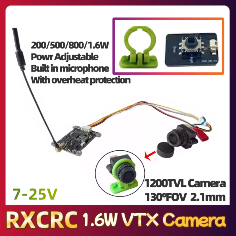 RXCRC 5.8G Module 48CH 1.6W VT - Drone Rc Receiver And Transmitter recension och pris