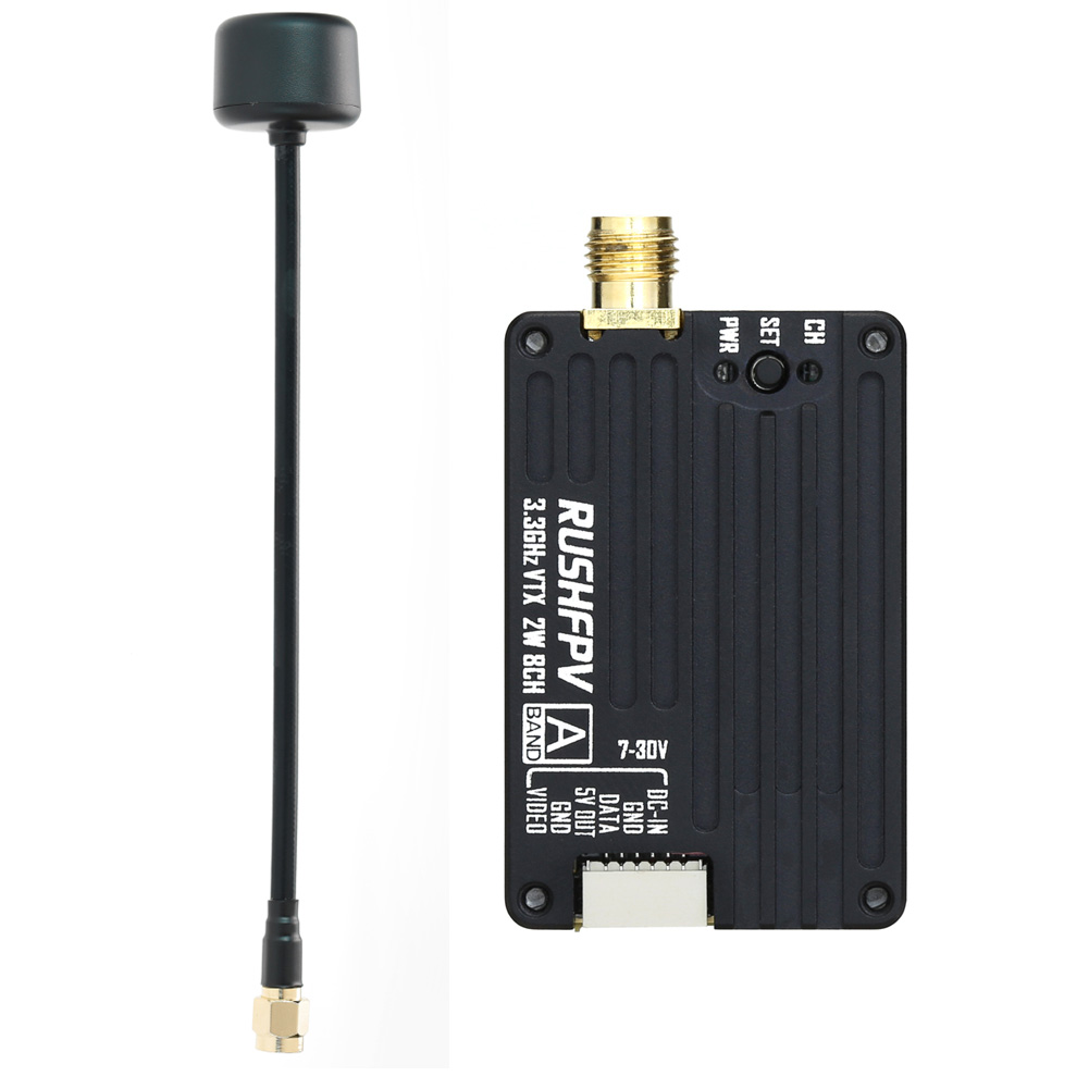 RUSHFPV 3.3G 2W VTX Transmitte - Drone Rc Receiver And Transmitter recension och pris