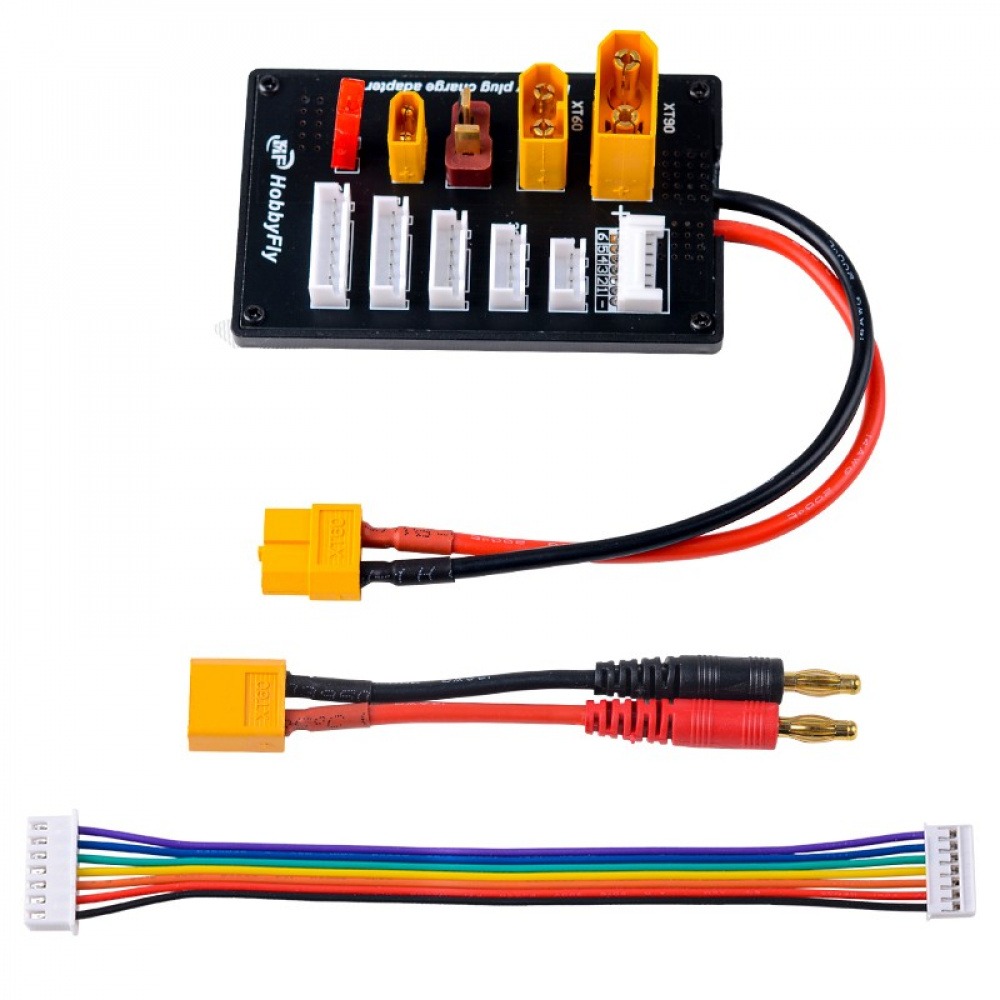 XT30 XT60 XT90 JST T Connector - Lipo Parallel Charging Board recension och pris