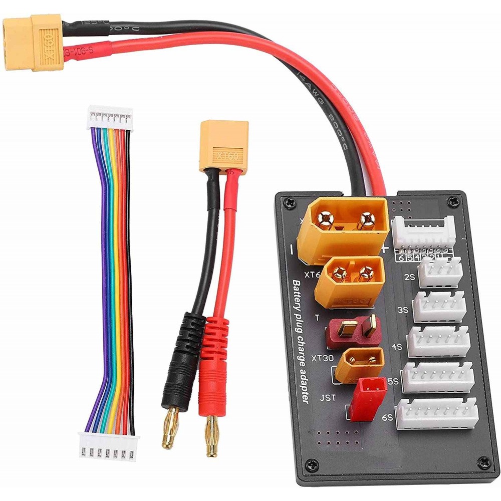 XT30 XT60 XT90 JST T Connector - Lipo Parallel Charging Board recension och pris