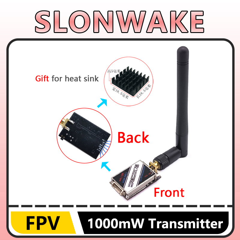 SLONWAKE  5.8G 48CH 1W VTX 100 - Drone Rc Receiver And Transmitter recension och pris