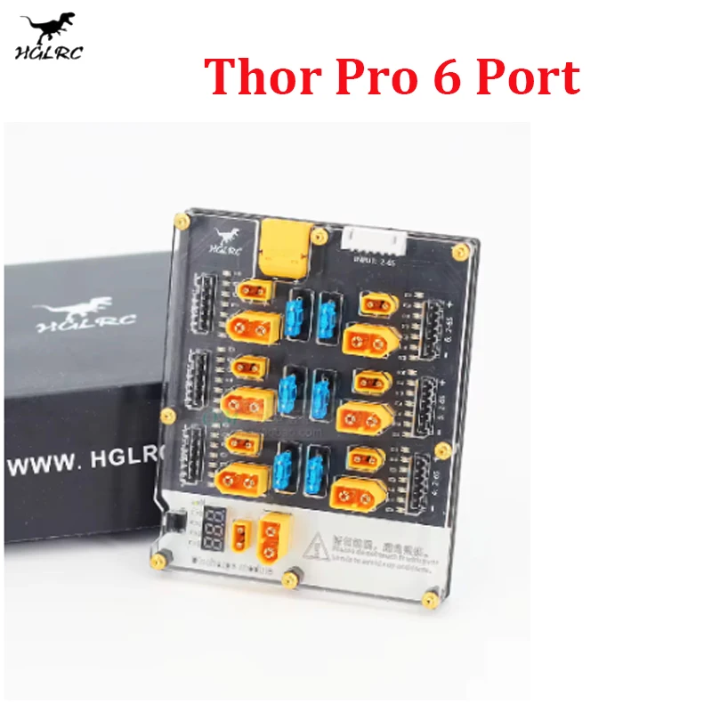 HGLRC Thor Pro 6 Ports Battery - Lipo Parallel Charging Board recension och pris