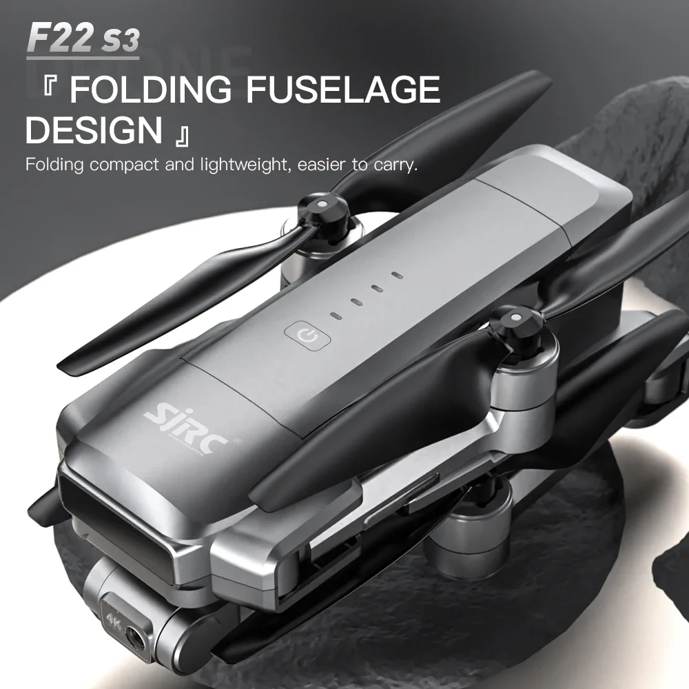 SJRC F22 S3 pro Foldable RC Qu - Drone Gps Rc Tt36 recension och pris