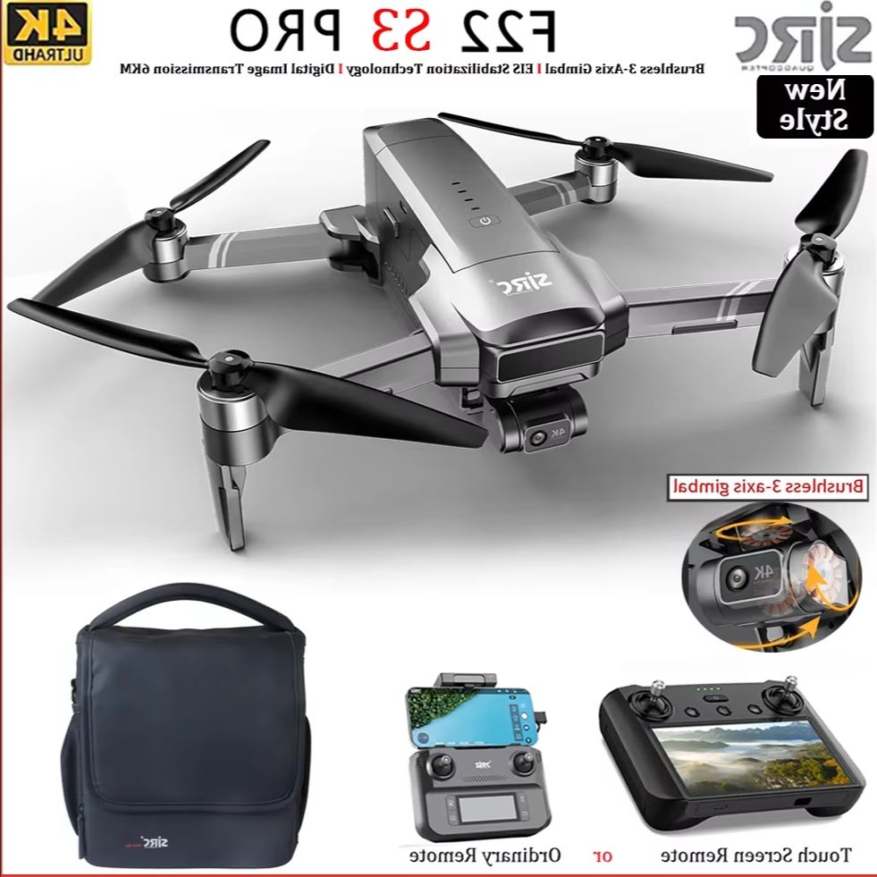 SJRC F22 S3 pro Foldable RC Qu - Drone Gps Rc Tt36 recension och pris
