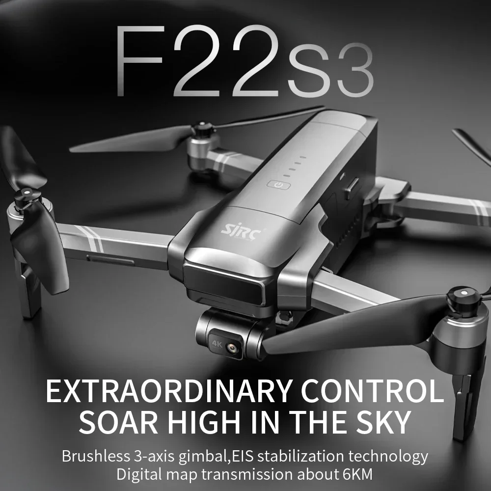 SJRC F22 S3 pro Foldable RC Qu - Drone Gps Rc Tt36 recension och pris