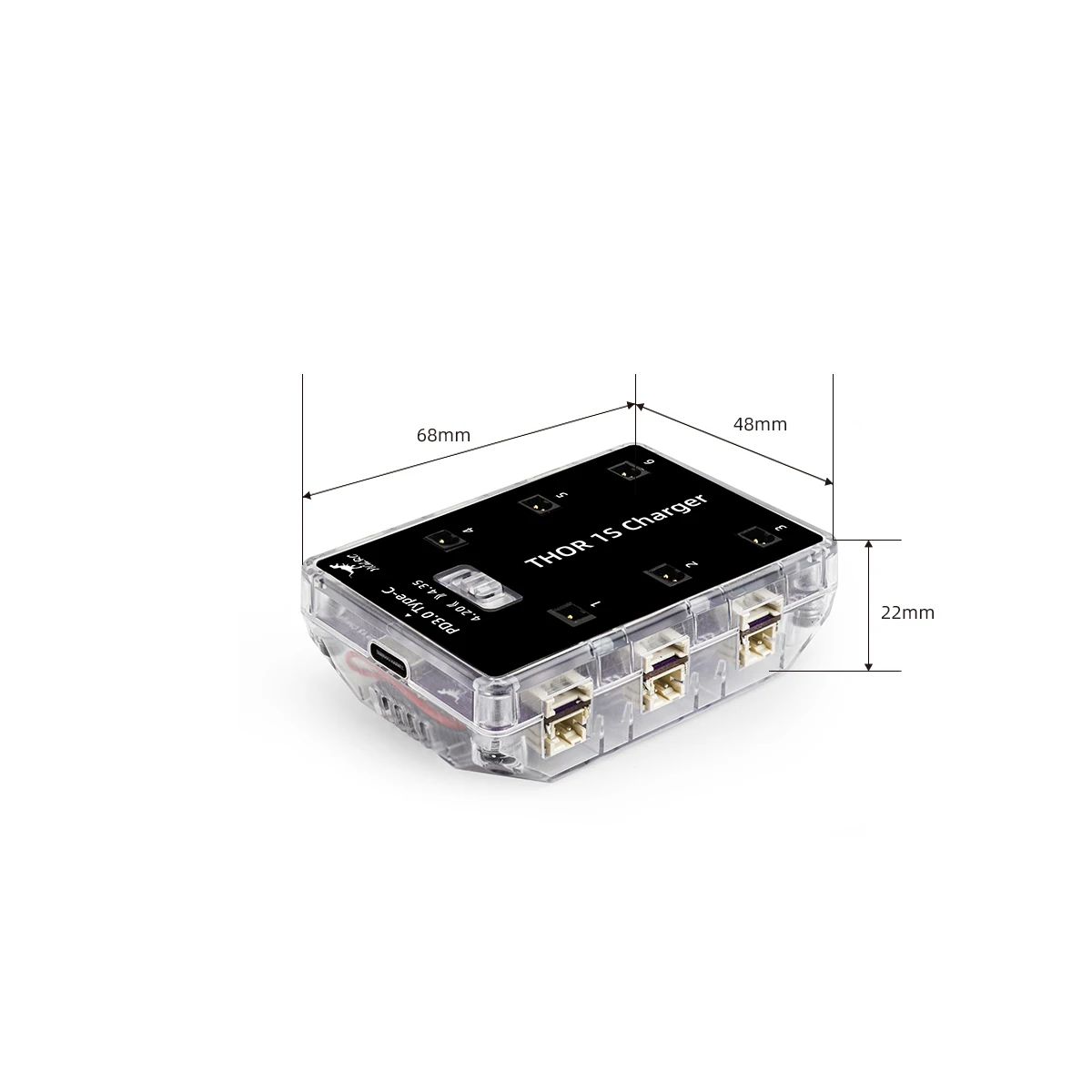 HGLRC Thor 1S Charger V2 6-way - Lipo Parallel Charging Board recension och pris