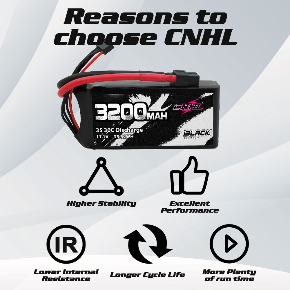 2pcs CNHL 3S Lipo Battery 40C  - Drone Rc Link recension och pris
