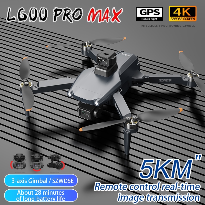 L600 Pro MAX /L600 PRO Drone 4 - Drone Gps Rc Tt36 recension och pris