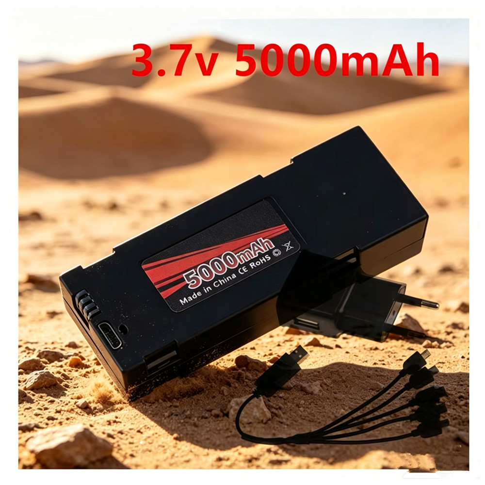 E88 Battery 3.7V 5000mah E88 D - Drone Rc E99 K3 recension och pris