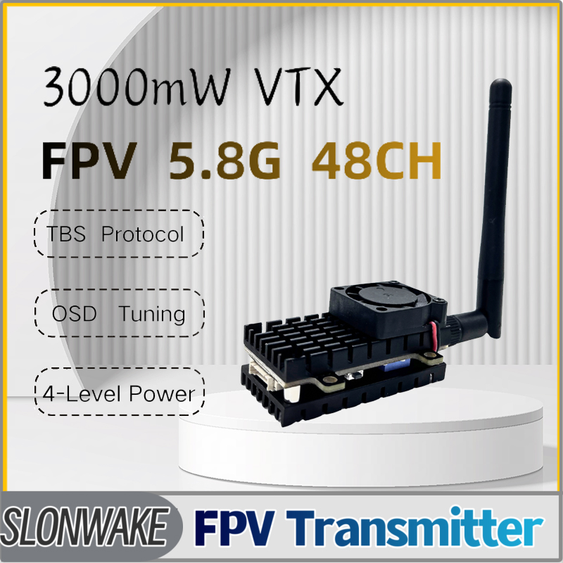 SLONWAKE 5.8G 3000mW Simulatio - Drone Rc Receiver And Transmitter recension och pris