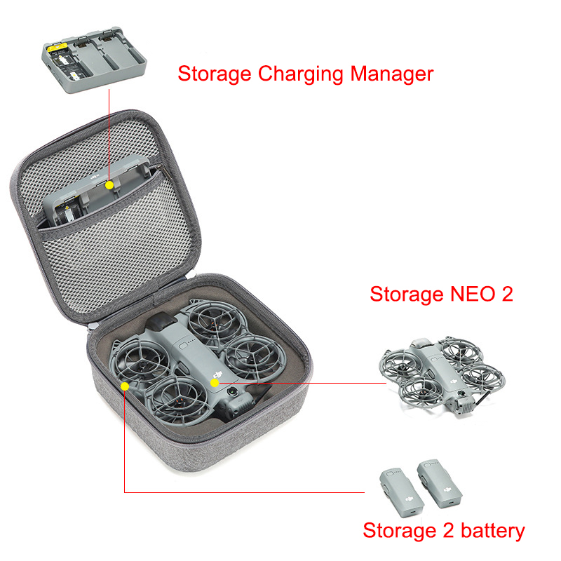 Carrying Shockproof Case for D - Drone Dji Rc 2 recension och pris