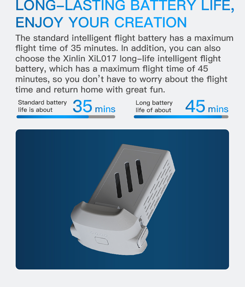 017 Drone Battery 7.6V 2000mAh - Lyzrc Drone recension och pris