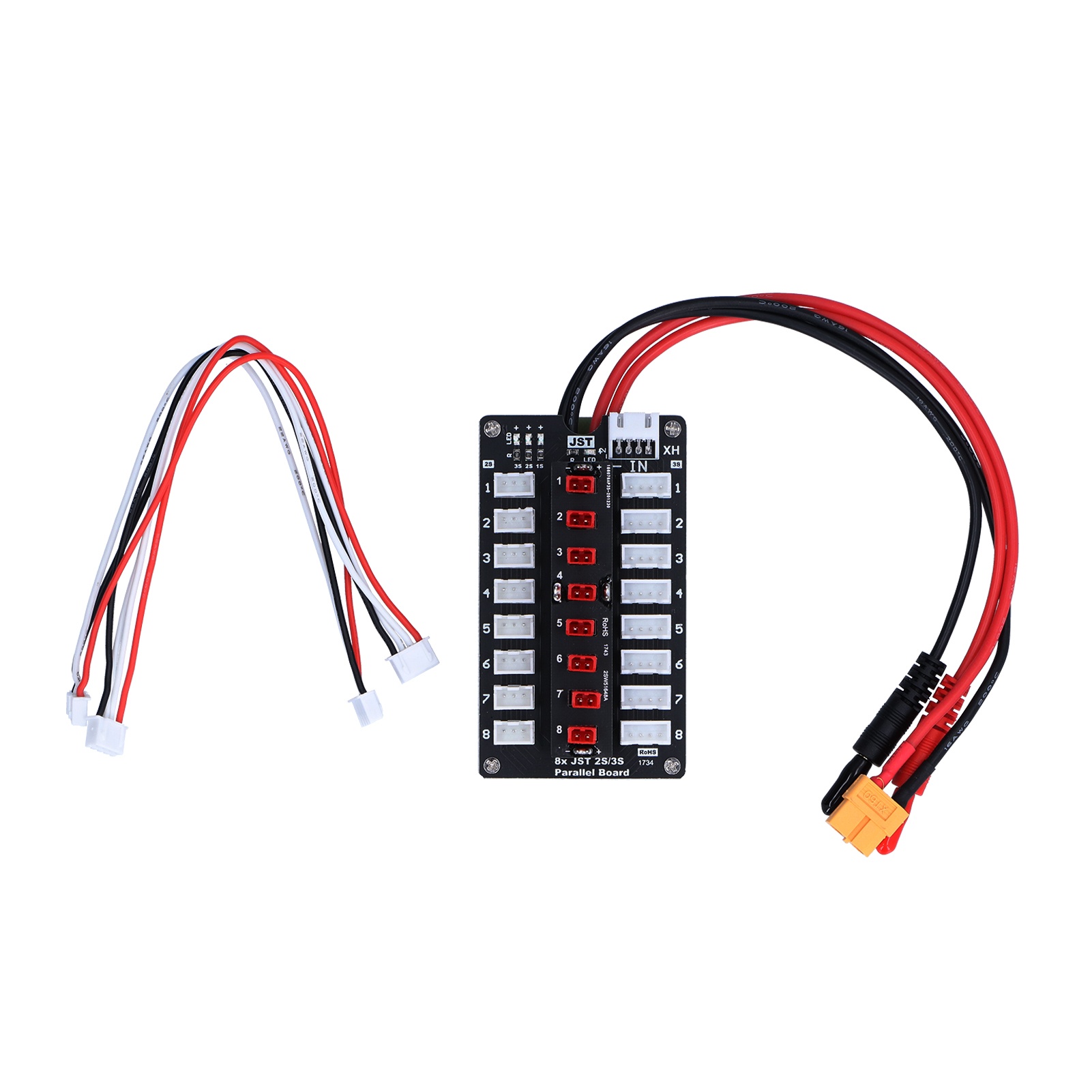 LiPo Charging Board JST Plug X - Lipo Parallel Charging Board recension och pris