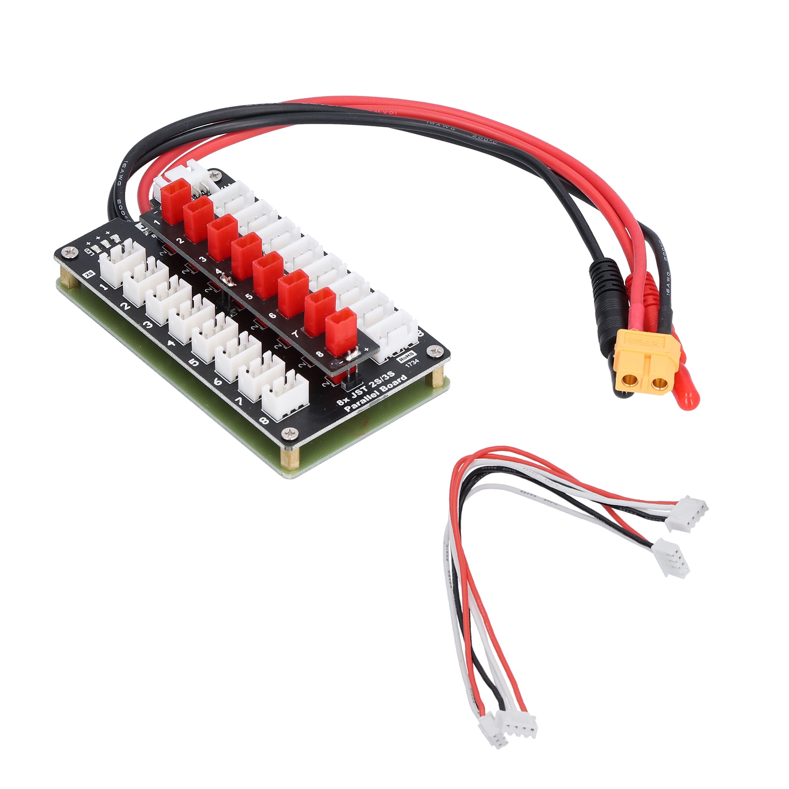 LiPo Charging Board JST Plug X - Lipo Parallel Charging Board recension och pris