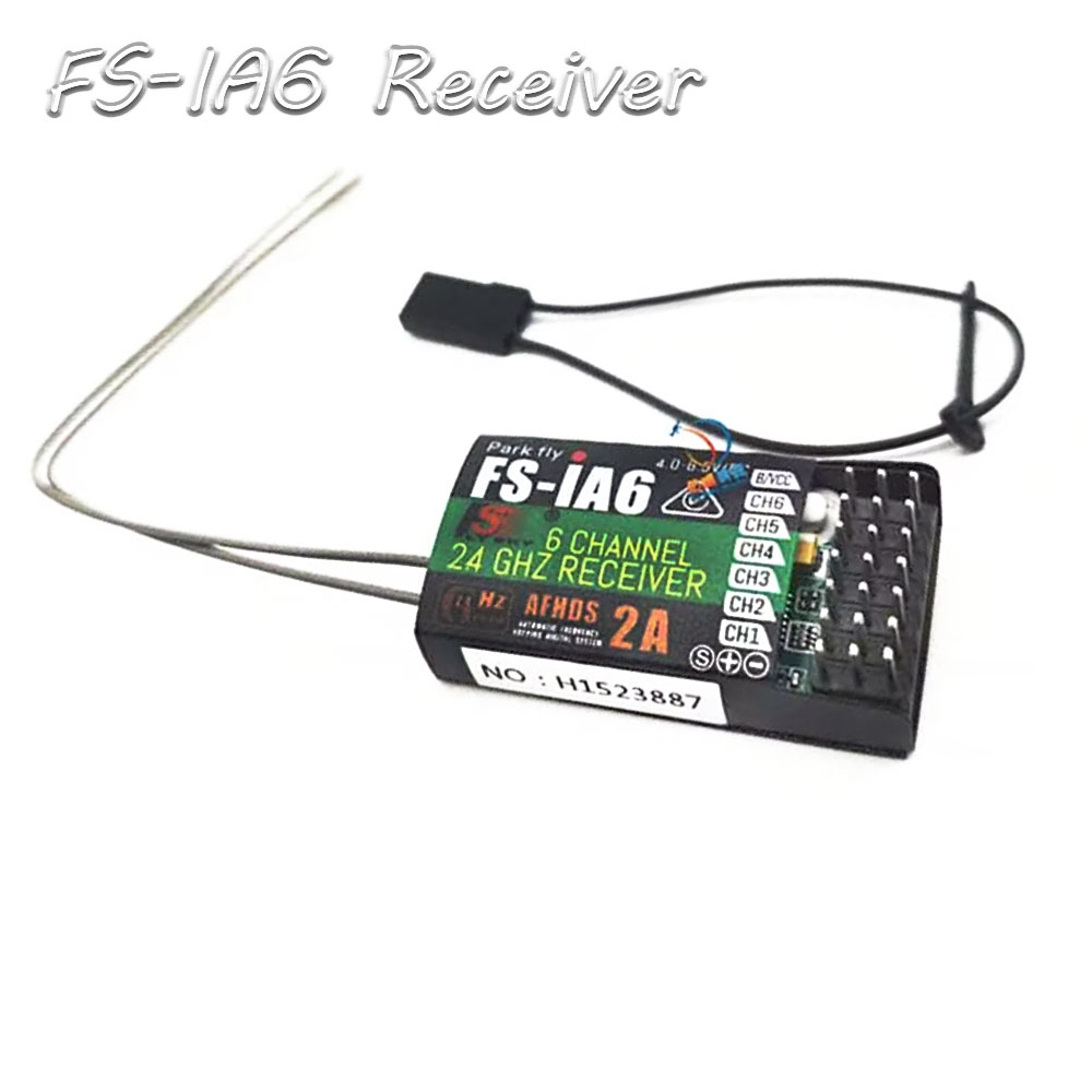 FS-i6 6CH 2.4GHz AFHDS 2A Radi - Drone Rc Receiver And Transmitter recension och pris