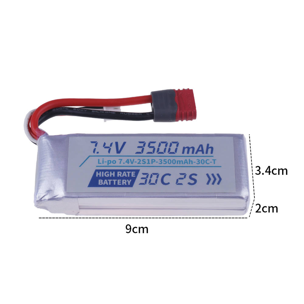 3500MAH 30C 7.4V 11.1V Lipo Ba - Drone Mjx Rc recension och pris
